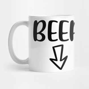 Beer Pregnant Funny Mug